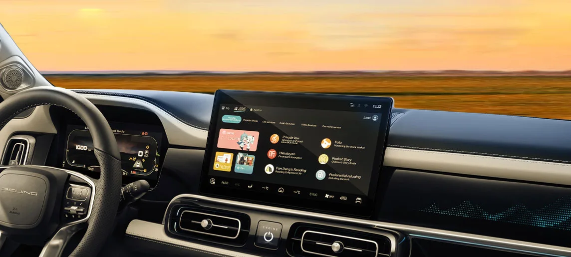 BAIC BJ60 · interior · vista 5
